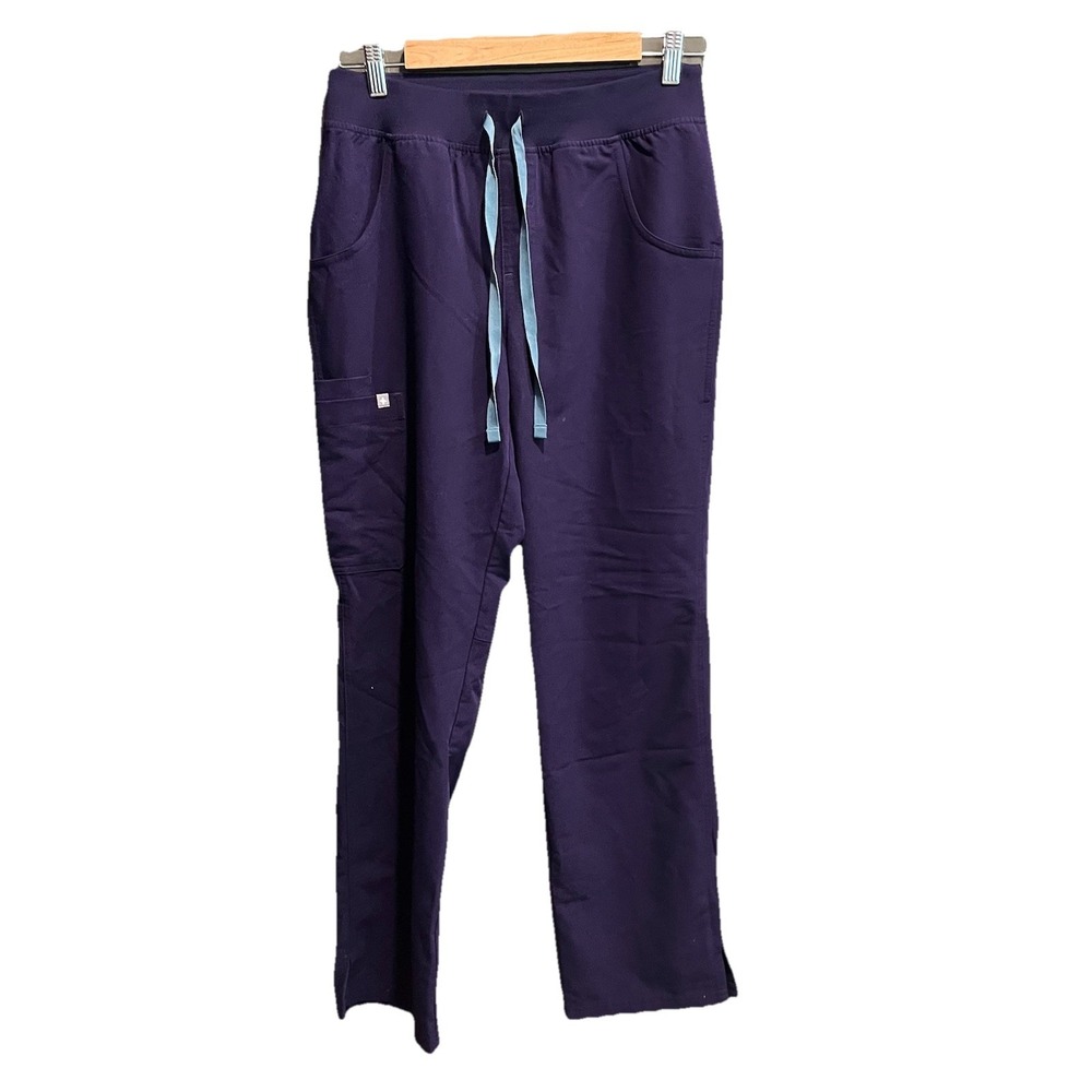 FIGS Technical Collection Purple Kade Cargo Women's Scrubs Pants Size Small